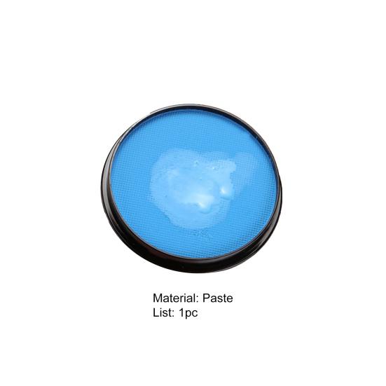 Body Painting Portable Small Even Color Bright-colored Long Lasting Wide Application Quick Dry Water Activated Vibrant Face Body Paint for Outdoor