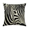 Digital Printing Animal Linen Pillowcase Bedroom Sofa Chair Decorative Cushion Cover