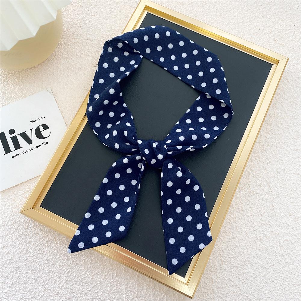 New Scarves Silk Scarves Women'S Spring And Autumn Season Long Decorative Professional Scarves Summer Thin Styles Paired With Shirts Stylish