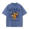 2026 Japanese Osaka Dotonbori Drunken Octopus Food Lover Funny Graphic Tee Shirt Mens Women Fashion High Quality Cotton Tshirts