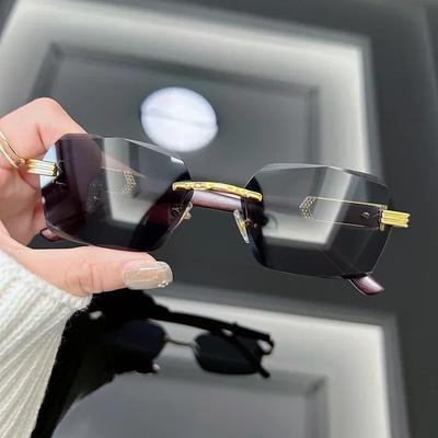 Retro Classic Square Sunglasses For Women Men Stylish Minimalist Female Male Fashion Glasses