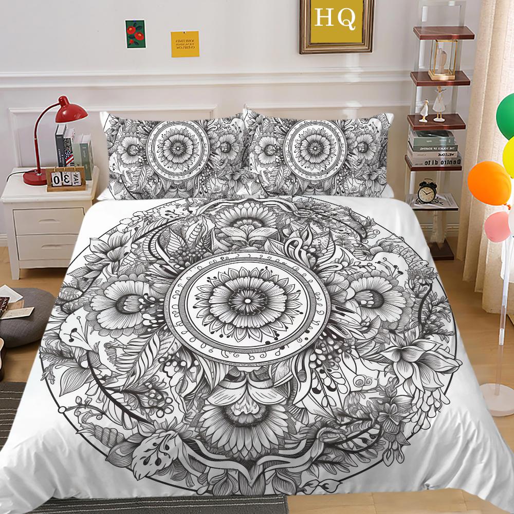 3D Printing Duvet Covers Cool Pillowcase Full King Size Home Bedding Sets Superior Microfiber Bedroom Decor