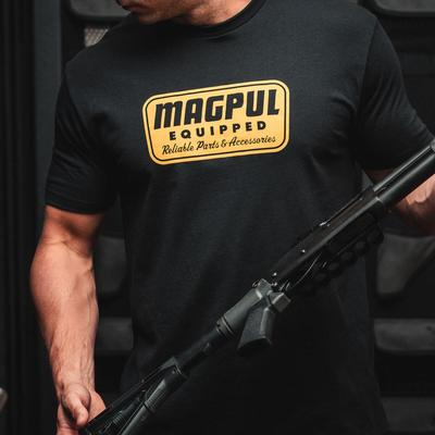 2025 New Summer New MAGPUL Basic Print Series Round Neck Short Sleeve T-shirt Loose and Comfortable