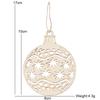 Wooden Christmas Whimsical Decorations Including Laser Cut Bells For A Joyful Celebration