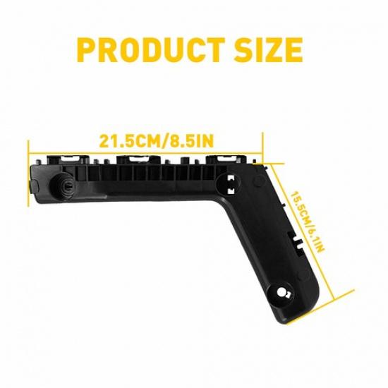 For Corolla Toyota 2014-2016 Bumper Support Bracket Plastic Hold Mount Front 2PC