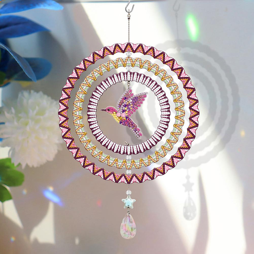 Sonnfänger Diamantmalerei Hängende Dekoration Schmetterling Diamantzeichnung Hängendes Ornament Smiley Schneemänner Weihnachten Heimfenster Dekoration