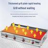 Commercial Gas Teppanyaki Griddle for Fried Rice & Grilled Noodles with Squid Stove and Pancake Machine