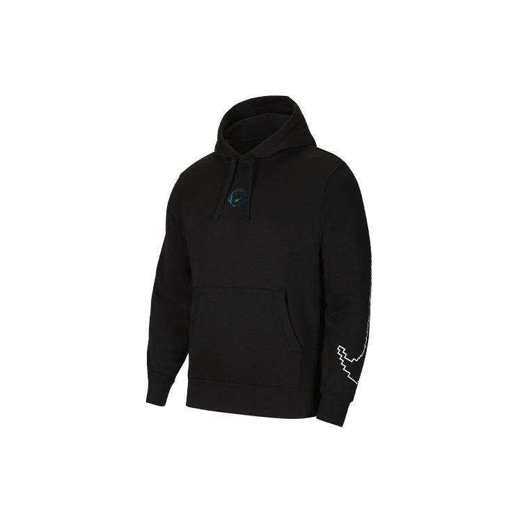 Nike Sweatshirts Men's Black Hooded Moderate DD5886-010
