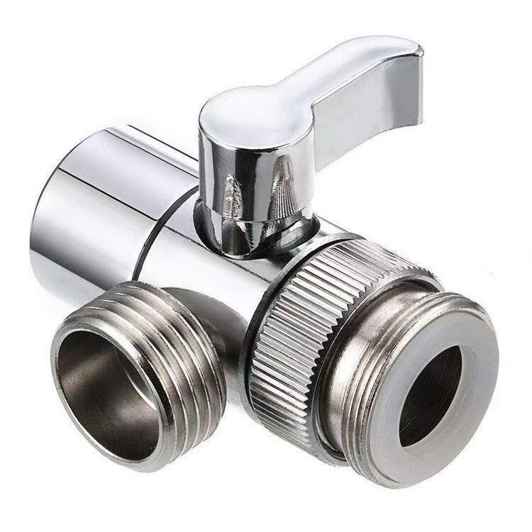 Washbasin Faucet Diverter & Shower Head Splitter Adapter