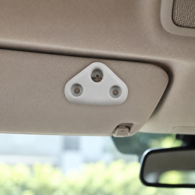 Overhead Trim Retainer Clip 92011SC031LO, Light Gray ABS Part with Secure Interior Placement In Daily Driving Use