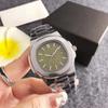 Stainless Steel Band Mens Square Quartz Watch With Date Display Luminous Hands Unisex Sport Style