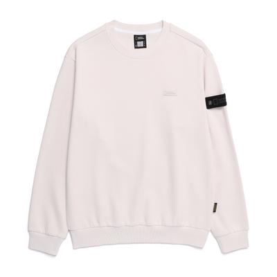 NATIONALGEOGRAPHIC N251Usw810 Bluefin Logo Semi-Oversized Sweatshirt Birch