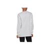 Adidas Originals Always Original Graphic Sleeve Logo Print Round Neck Pullover Sports Loose Long Sleeve T-Shirt Women Tops White HN6339