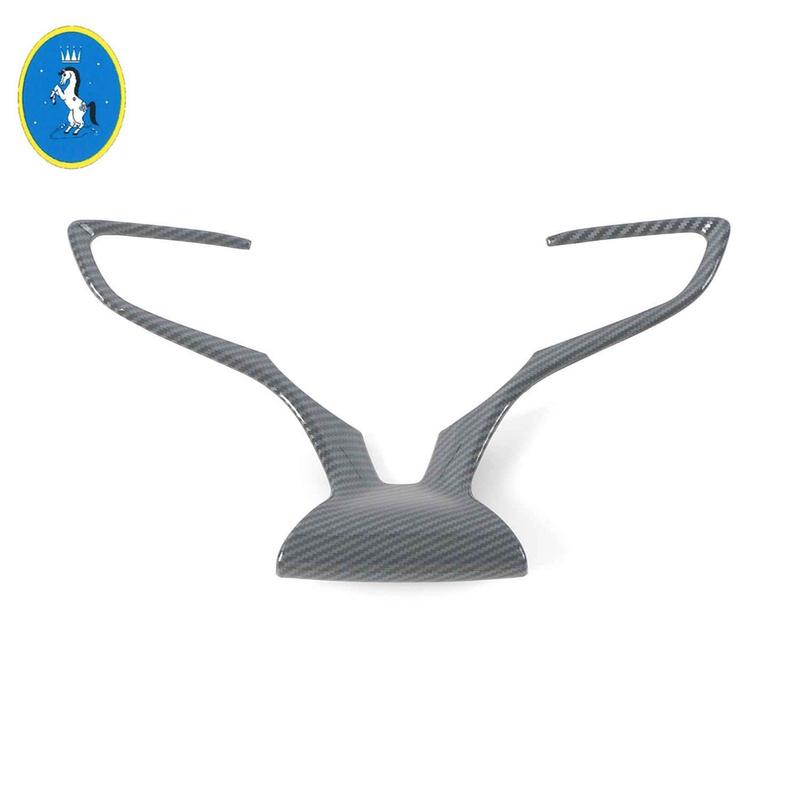 Für BYD Seal EV   2024 Auto Lenkrad ABS Dekoration Autoteile Carbonfaser-Optik / Pfirsichholz Innenzubehör