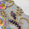Embroidery Sequins Beads Applique Sewing on Beaded Collar Patches Wedding Dress Applique For Evening Gown Bridals Dress