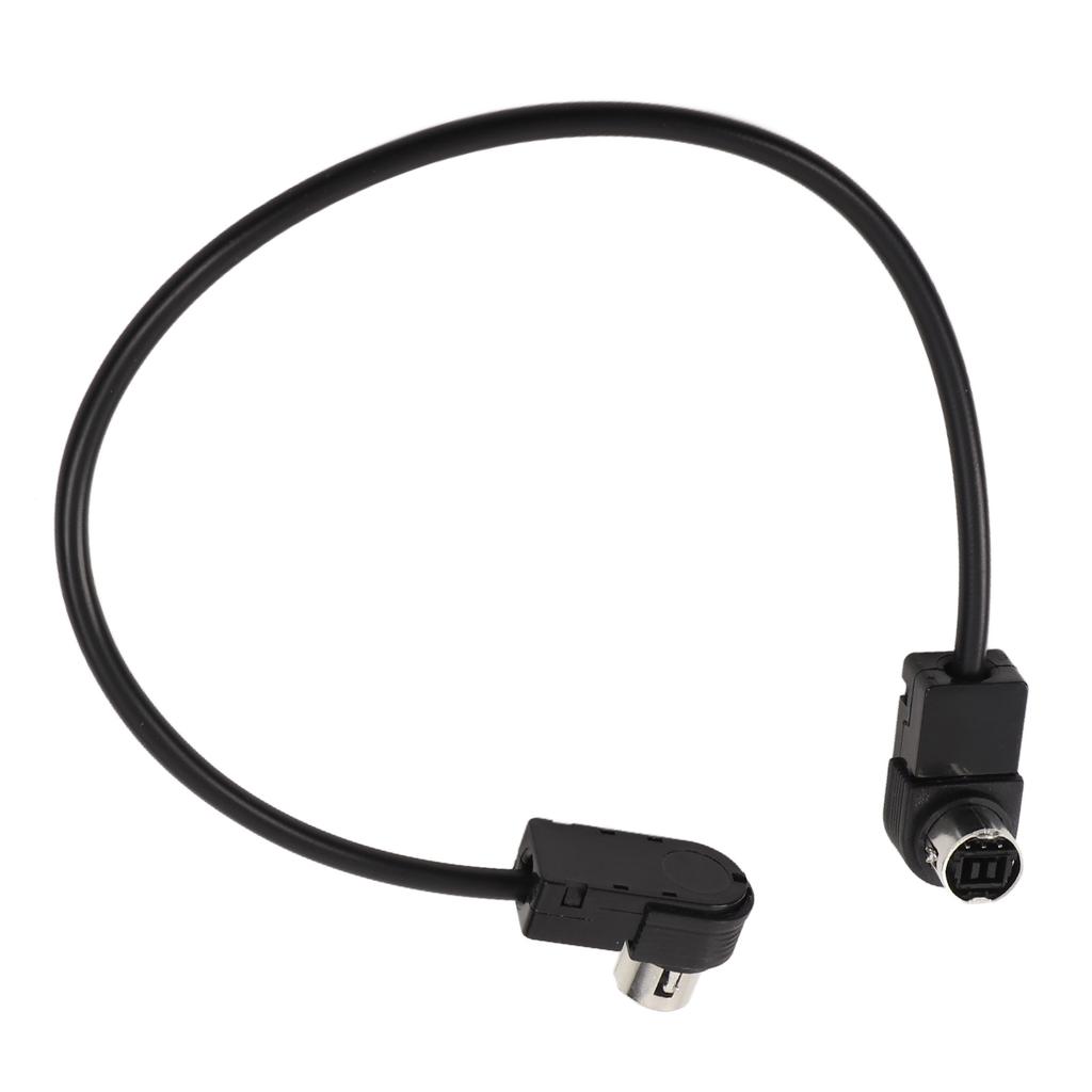 30cm 11.81in Car AUX Input Adapter CD Player Audio Cable High Toughness Replacement for Alpine