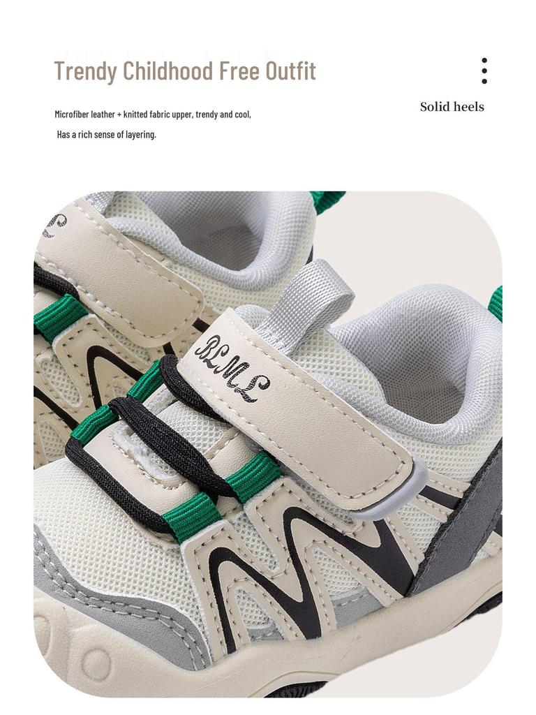 2026 Spring Baby Walker Non-Slip Mesh Shoes for Toddlers and Infants