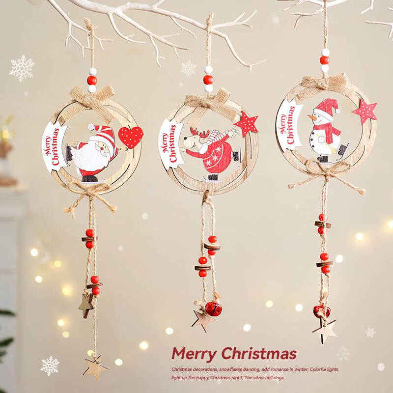 Christmas Wooden Hanging Ornaments