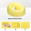 Cuscino ergonomico per sdraiarsi, in memory foam, traspirante, poggiatesta, supporto per massaggio del corpo, cuscino per poggiatesta per salone di bellezza