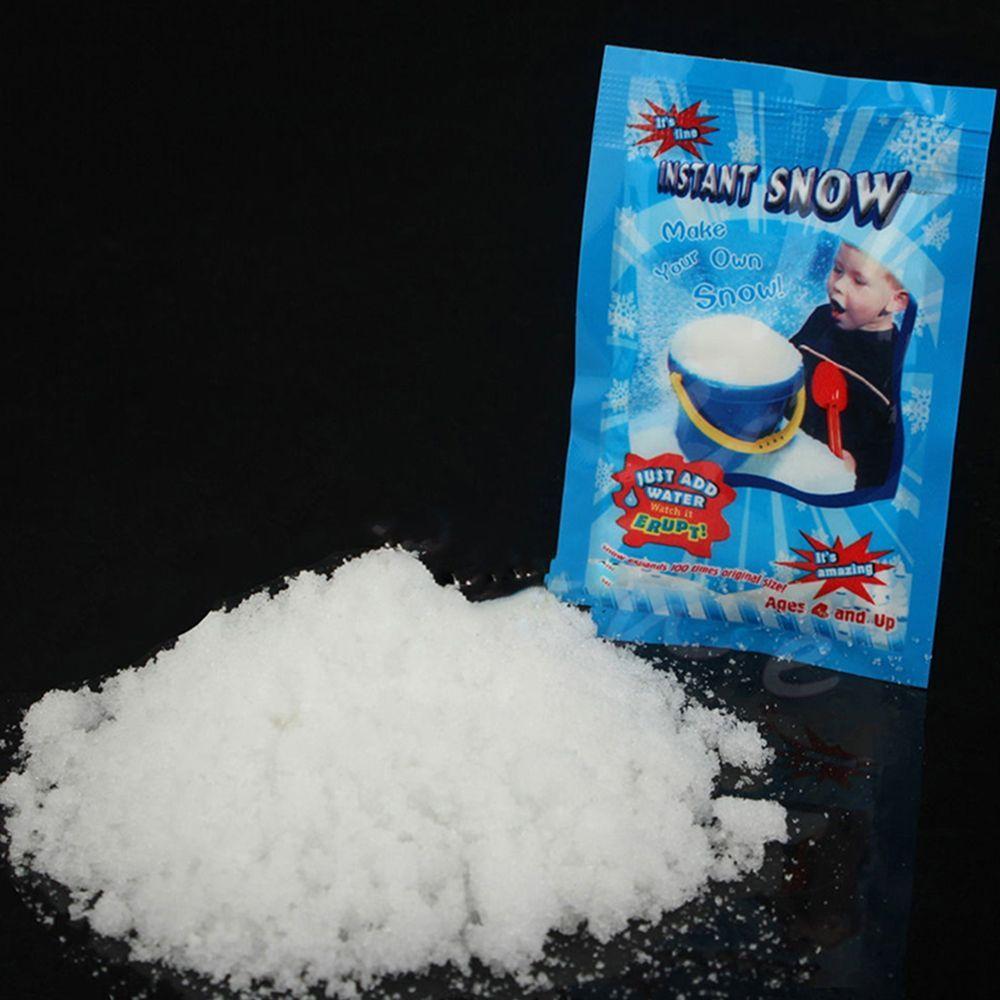 White Prop Fluffy Party Decor Powder Winter Party Super Snow Instant Artificial Snow Christmas