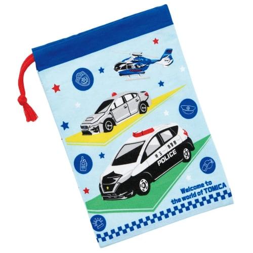 Skater Lunch Box Cup Bag, 21 x 15cm Gusset, Tomica 22, Boys, Made in Japan, KB62-A