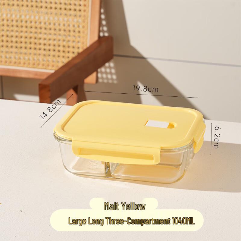 BOLIDOMI Glass Microwave Lunch Box