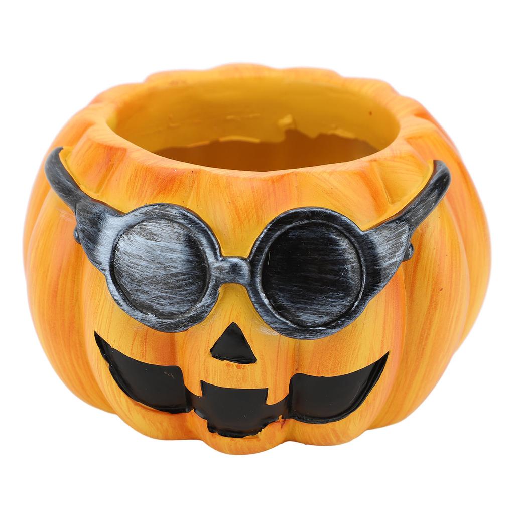 Harts Pumpa Planteringskruka Suckulent Planteringskruka Söt Pumpa Ansikte Planteringskruka Orange Pumpa Vas för