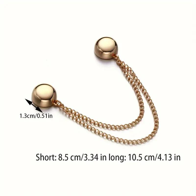 Multi-purpose Magnetic Clasp Set for Scarves, Shawls and Headscarves