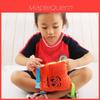 Baby Educational Plush Toy With Color Matching Blocks For Learning And Development