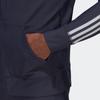 adidas Letter Logo Hooded Casual Sun Protection Swimwear Men Swimwear Blue HB1804