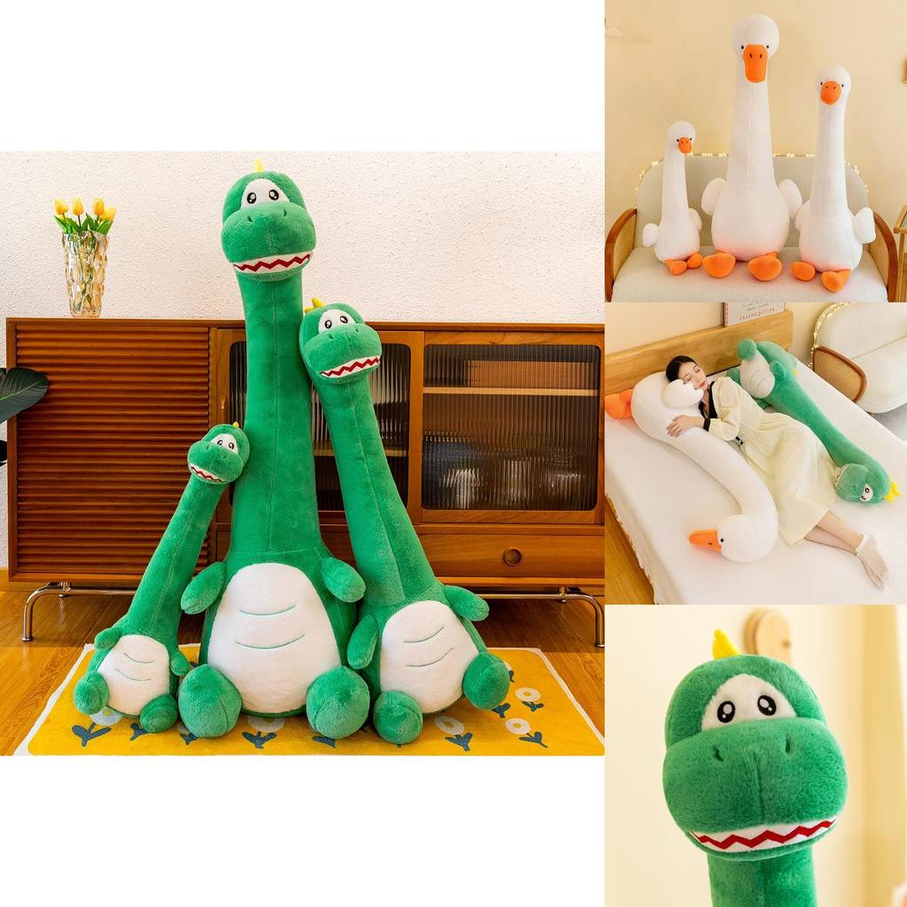 Creative Dragon Palace Inspired Plush Pillow Perfect For Snuggling Long Neck Goose