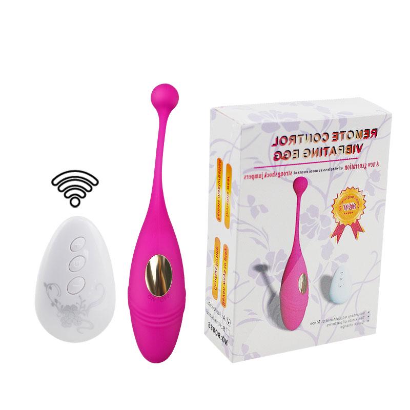 Vibrační vajíčko USB nabíjecí bezdrátové dálkové ovládání Ženské vibrátory Vaginální G bod Massge Sexuální hračky