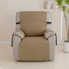 1 Seater Recliner Sofa Cover Anti-Slip Lounge Chair Cover Dog Pets Kid Dustproof Quilted Single Armchair Slipcover Hotel Home