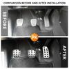 Car Pedals for Honda Civic 1996 1997 1998 1999 2000 Gas Accelerator Brake Clutch Pedal Cover Pad Interior Accessories