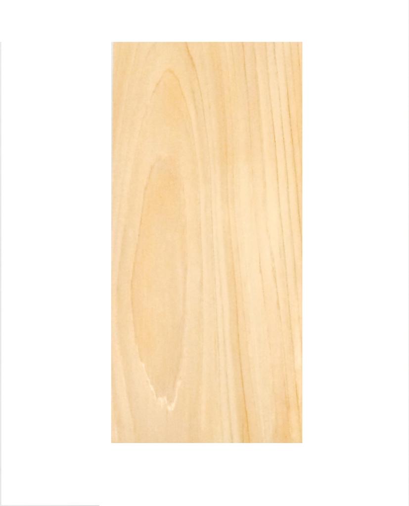 Kicoriya Premium Japanese Hinoki Wood Plank for and Planing Nameplates, Carving,