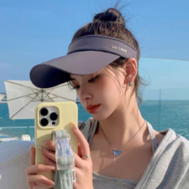 Korean Style Sunshade Duckbill Hat - Unisex Summer Sun Protection, Slimming Effect, Ideal for Outdoor Cycling