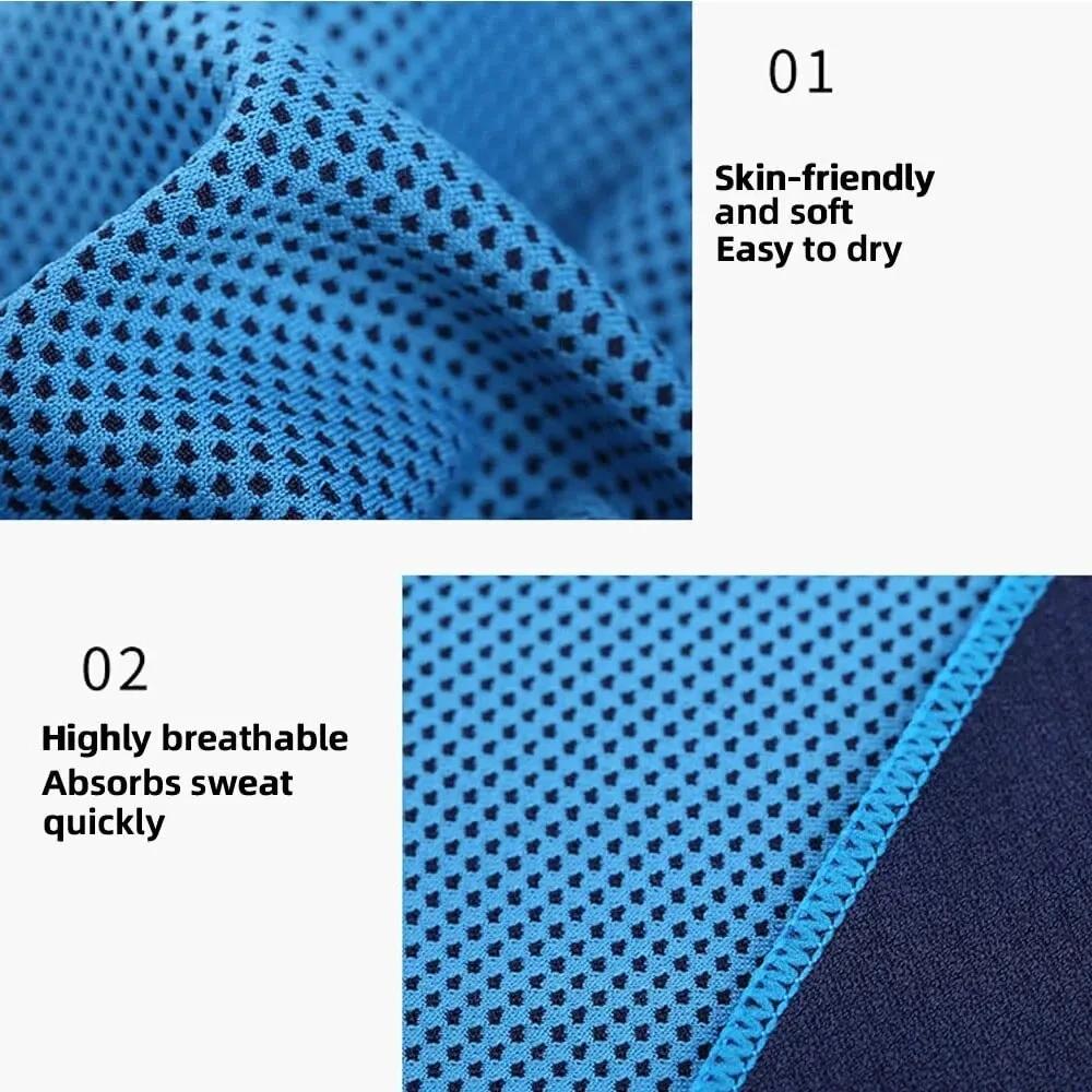 1PC 30×80CM Microfiber Towel Sports Quick Dry Super Absorbent Camping Towel Ultra Soft Lightweight Gym Swimming Yoga Beach Towel