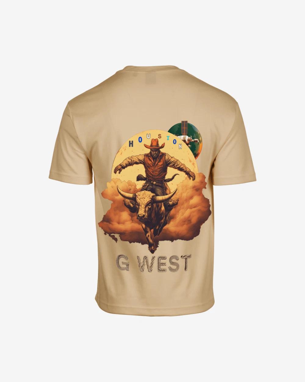 G West Oversized Houston Rodeo T-Shirt S