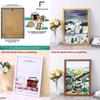Modern Minimalist Wooden Picture Frame For Living Room Decor With Handmade Craftsmanship