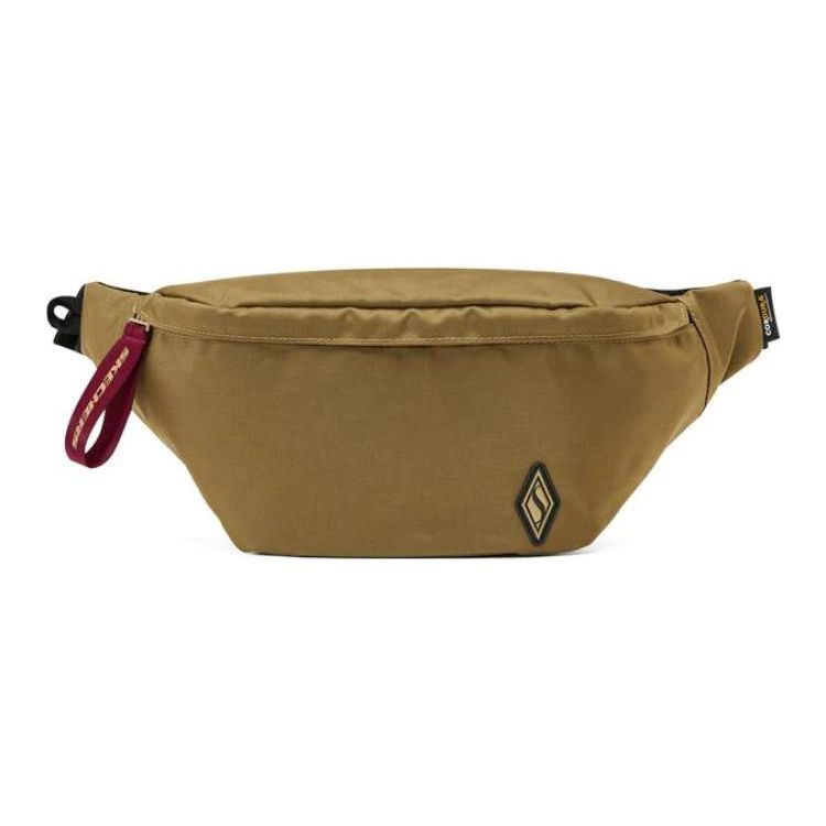 Skechers Fashion Versatile Sports Fabric Waist Bag Unisex Waist Bag Beige L123U020-01GA Beige Brown