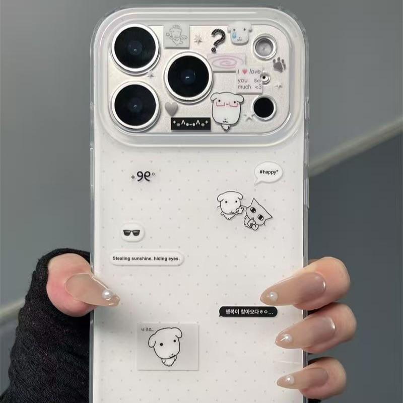 Polka dot puppy iPhone11 mobile phone case new Apple 11promax anti-drop 11/11/11 niche 11 all-inclusive