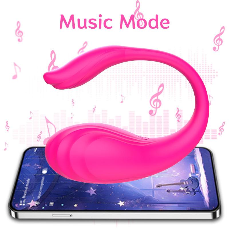 APP Remote Control Vaginal G-spot Panty Wearable Vibrator, Long Distance 9 Vibrations Kegel Ball Stimulator For Women Sex Toy