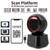 2D Barcode Scanner Image Platform Durable Desktop Scanner 1D 2D QR Code Reader USB Omnidirectional High-speed Precision Scanner