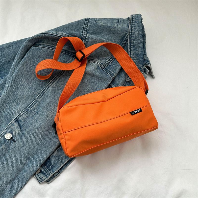 Trendy Oxford Fabric Vintage Shoulder Pillow Bag For Women Ideal For Fall Fashion