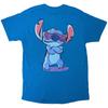 Lilo & Stitch Unisex Adult Back Print Logo T-Shirt