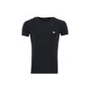 SS23 Eagle Logo Print Crew Neck Short Sleeve T-Shirt Men Tops Black 111035-3R511-0020