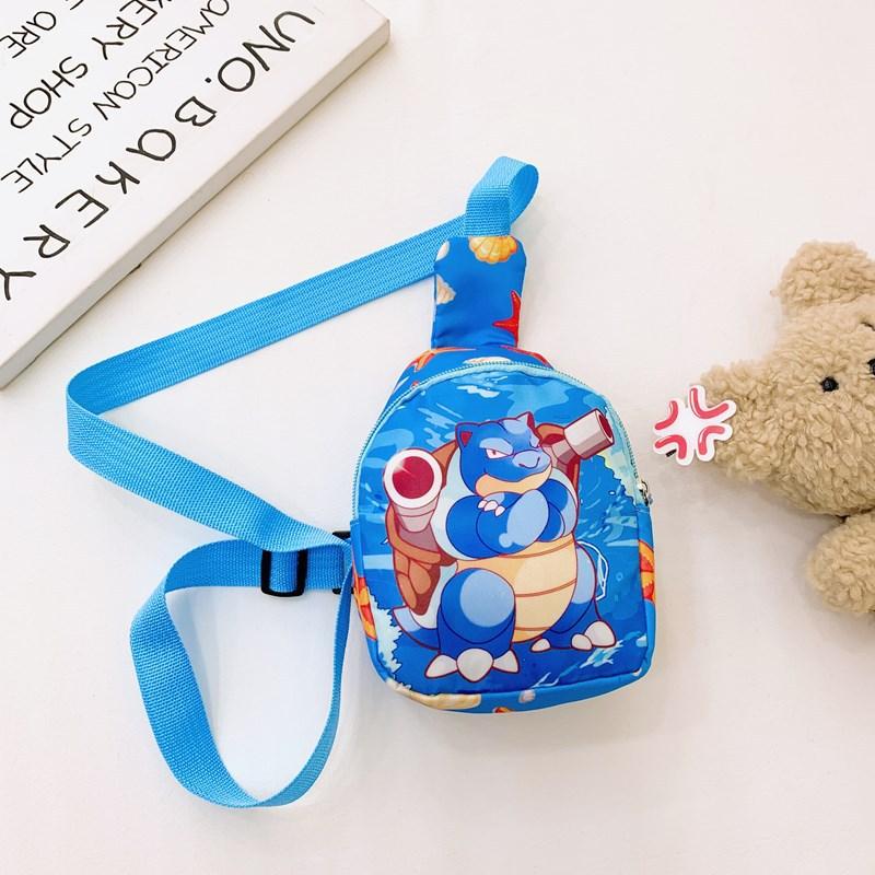 School bag 2025 new children's cartoon fanny pack versatile and lightweight change storage bag