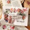 30pcs Butterfly Transparent Decorative Stickers for Journaling Scrapbooking Planner DIY Crafts Aesthetic Sticker