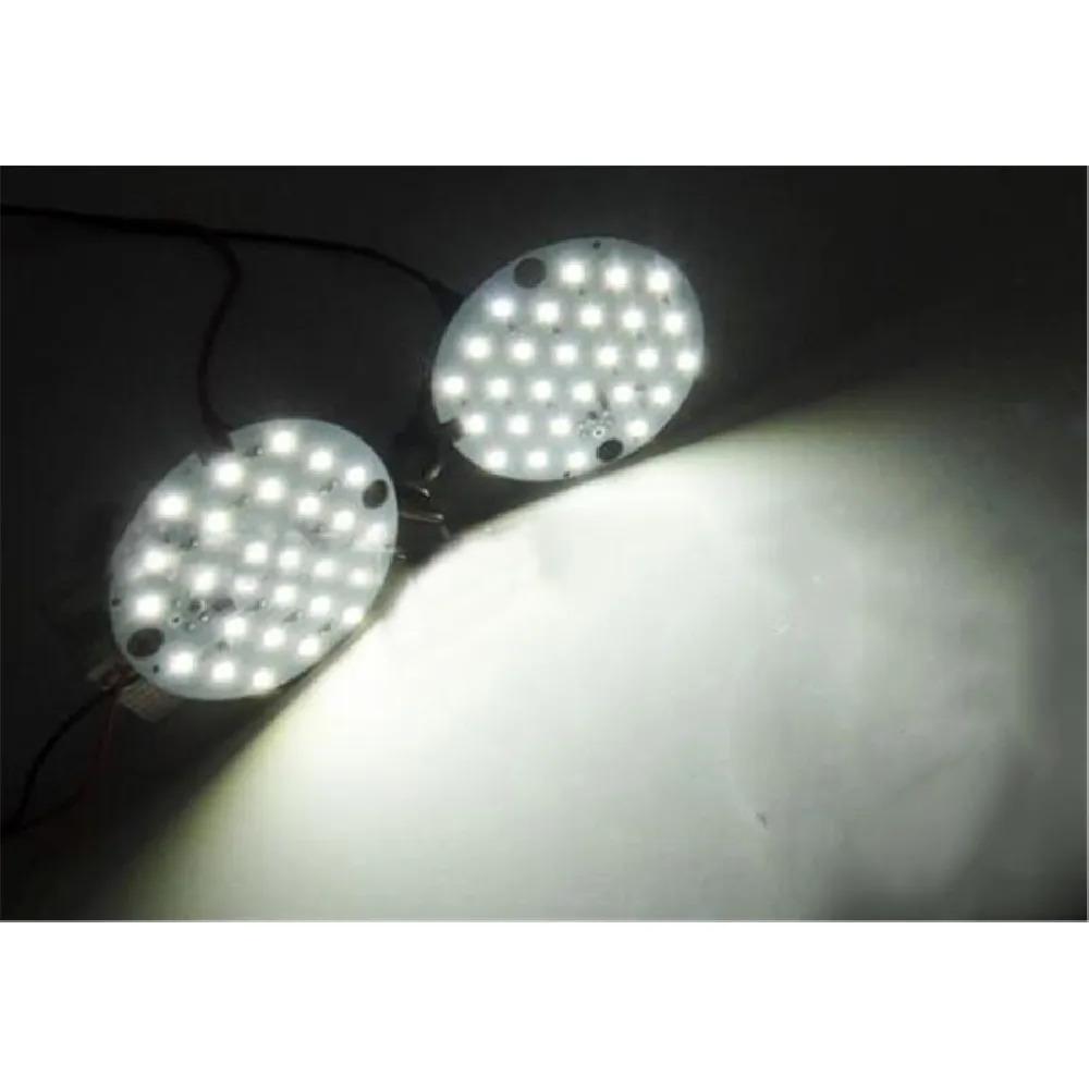 Light 2" Bullet Style 1157 Led Inserts Turn Signal Panel For Sportster Softail