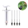 Pet Bird Pigeon Parrot Liquid Medicine canary Feeder Push Tube Liquid  chick Feeder  Silicone Push Tube Syringe